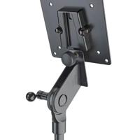 K&M 19685 Microfoonstatief-adapter met VESA montageplaat - thumbnail