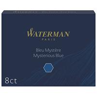 Waterman inktpatronen Standard blauw-zwart, pak van 8 stuks - thumbnail