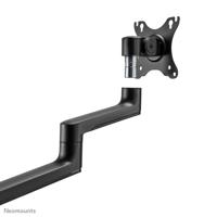 Neomounts DS60-425BL1 Monitor-tafelbeugel 1-voudig 43,2 cm (17) - 68,6 cm (27) Zwart Kantelbaar, Roteerbaar, Zwenkbaar, In hoogte verstelbaar - thumbnail