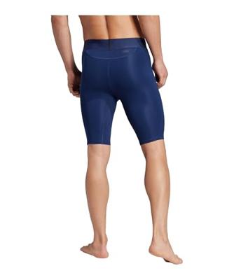 adidas Techfit Slidingbroekje Donkerblauw Wit Zwart