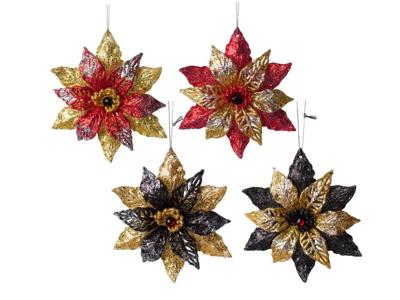 Ornament plc bloem l13 cm Kurt S. Adler - Kurt s adler