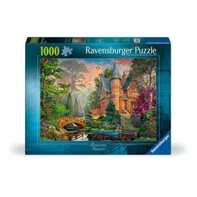 Ravensburger - Puzzel voor volwassenen - Puzzel van 1000 stukjes - Terracotta Manor - Vanaf 14 jaar - Puzzel van topkwaliteit - 12001717