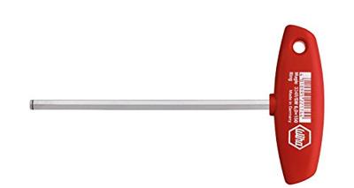Wiha 334R SW 3,0x100 Werkplaats Inbusschroevendraaier Sleutelbreedte (metrisch): 3 mm Koplengte: 100 mm Afmeting, lengte: 126 mm