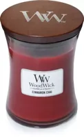 WoodWick medium candle cinnamon chai - thumbnail