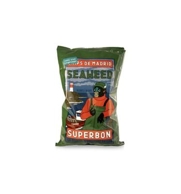 Superbon Chips met zeewier zonder toegevoegd zout 125 Gram