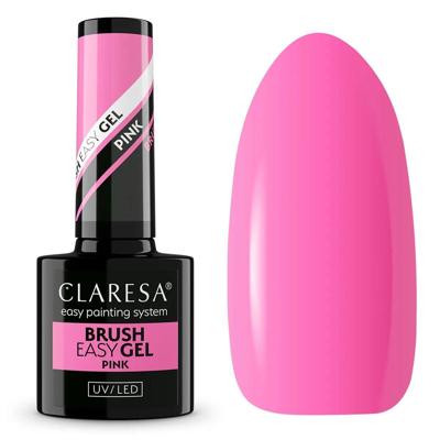 Claresa brush easy gel pink 5ml Claresa brush easy gel pink 5ml