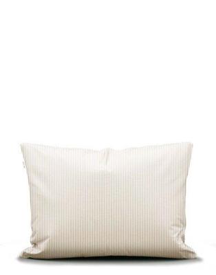 Marc O'Polo Marc O'Polo Classic Fine Stripe Kussensloop 60x70 Dark sand