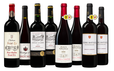 Wijnpakket Frankrijk Rood