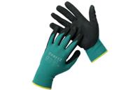 Sacobel werkhandschoen - Quartz nylon nitril - sandy finish - maat EEL zwart - thumbnail