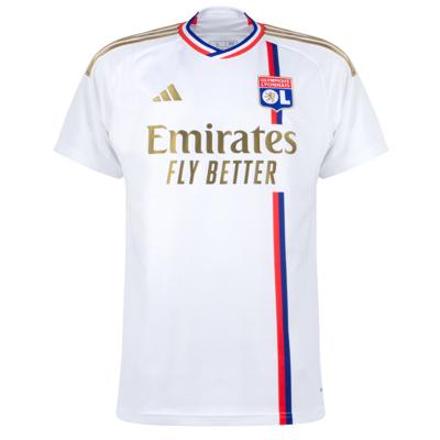 Olympique Lyon Thuis Shirt Senior 2023/2024 - Maat M - Kleur: Wit | Soccerfanshop