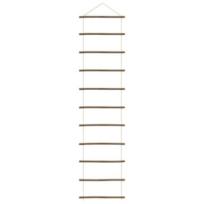VidaXL Wanddecoratie laddervormig 50x200 cm naturel tak VidaXL Wanddecoratie laddervormig 50x200 cm naturel tak