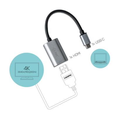 i-tec USB-C > Metal HDMI adapter - thumbnail