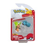 Boti Pokémon battle figuren - chespin & beldum, 2st. - thumbnail