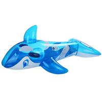 Opblaasbare Walvis 145 x 80cm PVC Blauw - thumbnail