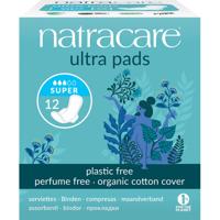 Natracare Ultra Pads Super Maandverband 12st - thumbnail