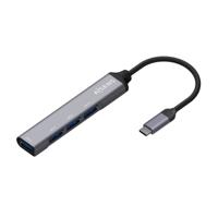 HUB USB 3.1 TIPO-C AISENS A109-0541 4 PUERTOS USB - thumbnail