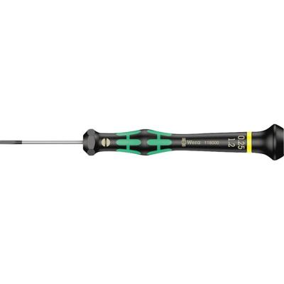 Wera 2035 Elektronica en fijnmechanica Platte schroevendraaier Kopbreedte: 1.8 mm Koplengte: 40 mm