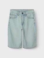 Name it zomer short jongens - vintage licht blauw denim - Nkmryan - thumbnail