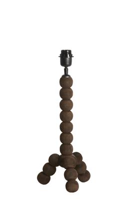 Light & Living Tafellamp 'Veglio' Mangohout, 40cm, kleur Donkerbruin (excl. kap) Light & Living Tafellamp 'Veglio' Mangohout, 40cm, kleur Donkerbruin (excl. kap)