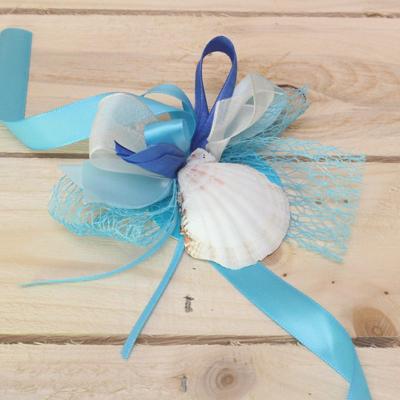 Bonbon doosjes - Chocolade doosje - Strik Aqua Blue - 24 stuks