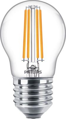 Philips 34766300 Gloeilamp-lamp Energielabel E (A - G) E27 Peer 6.5 W Warmwit (Ø x l) 45 mm x 78 mm 1 stuk(s) Philips 34766300 Gloeilamp-lamp Energielabel E (A - G) E27 Peer 6.5 W Warmwit (Ø x l) 45 mm x 78 mm 1 stuk(s)