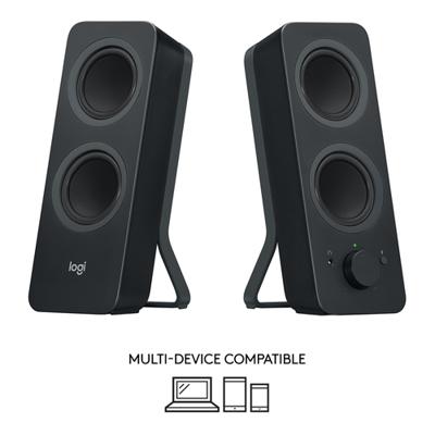 Logitech Z207 2.0 PC-luidsprekers Bluetooth, Kabelgebonden 10 W Zwart