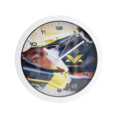 Wandklok - Max Verstappen