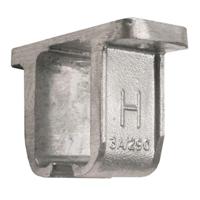 3A/290-Plafonddrager open, aluminium - thumbnail