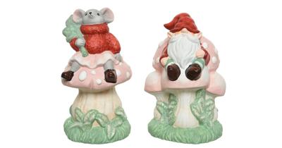 Paddestoel terracotta multi assorti kerst Decoris - Decoris Paddestoel terracotta multi assorti kerst Decoris - Decoris