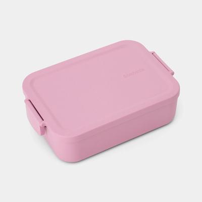 Brabantia Make & Take Lunchbox medium kunststof Lilac Pink Brabantia Make & Take Lunchbox medium kunststof Lilac Pink