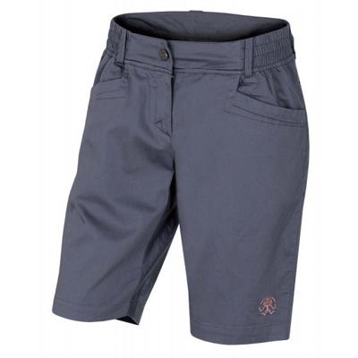 Rafiki outdoorshort Alaró dames katoen grijs Rafiki outdoorshort Alaró dames katoen grijs