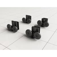 Wiesbaden Wielenset Voor Skyline Nisdeur/Cabine - thumbnail