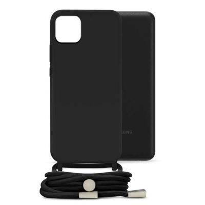 Mobilize Lanyard Gelly Case for Samsung Galaxy A03 Black