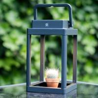 QAZQA Buiten tafellamp donkergrijs incl. LED oplaadbaar - Yara - thumbnail