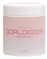Cabau Goaldigger Pre-Workout Blueberry - thumbnail