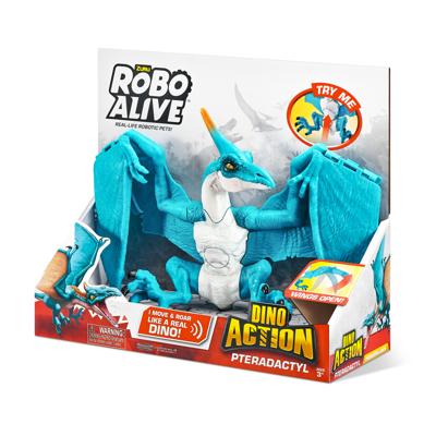 Dinosaurus Zuru Robo Alive: Dino Action Pterodactyl Celeste Ledenpop