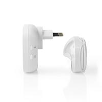 Draadloze Deurbelset | Netvoeding | Volume: 80 dB | Signaalbereik: 300 m | Instelbaar volume | 36 Melodiën - thumbnail