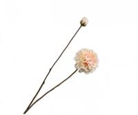 Silk-ka kunsttak dahlia 86cm crème - thumbnail