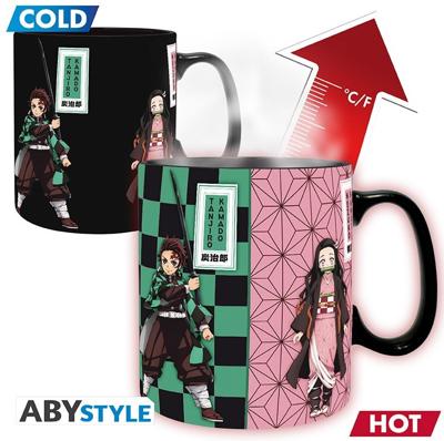 Demon Slayer Heat Change Mug - Tanjiro & Crew Demon Slayer Heat Change Mug - Tanjiro & Crew