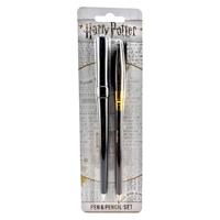 Harry Potter 2-Piece Stationery Set Wand & Broom - thumbnail
