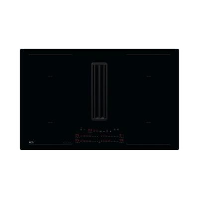 AEG Kookplaat met afzuiging - 6000 ComboHob met Bridge functie, 80 cm NCP84C01CB