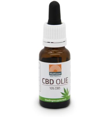 Mattisson CBD Olie 10% 20 Milliliter Mattisson CBD Olie 10% 20 Milliliter