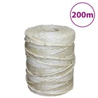 VidaXL Touw 3 mm 200 m 100% sisal - thumbnail