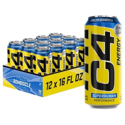 C4 Carbonated 12x 500ml Frozen Bombsicle
