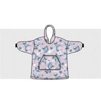 Stitch hoodie poncho 7 - 14 jaar - polyester - thumbnail