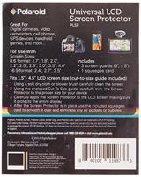 Polaroid PL-SP 3-schermbeschermfolie - schermbeschermfolie (universeel, 3 stuks) - thumbnail