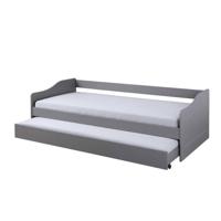 Inter Link Kinder bedframe Leonie (Grijs, 90 x 200 cm) - thumbnail
