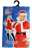 Miss Santa kostuum 3-delig - thumbnail