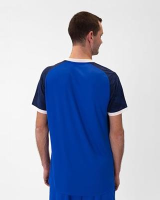 JAKO 4224 Shirt Iconic Km - Sportroyal/Marine - XL