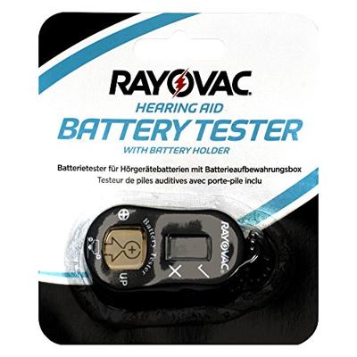 Rayovac Batterijtester Hearing Aid Meetbereik (batterijtester) 1.2 V, 1.55 V Oplaadbare batterij, Batterij 209476